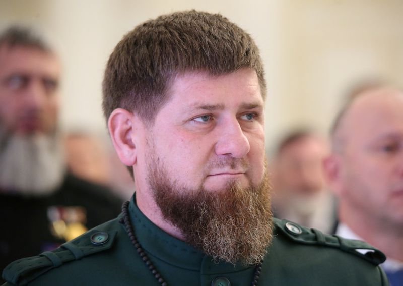 &copy; Reuters. رمضان قديروف زعيم الشيشان في روسيا في الخامس من أكتوبر تشرين الأول 2021. تصوير رويترز.