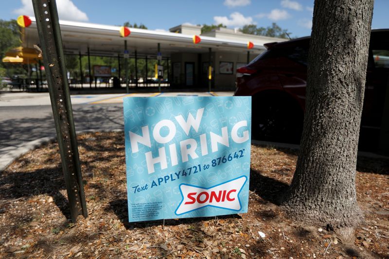 © Reuters. A Sonic restaurant displays a 