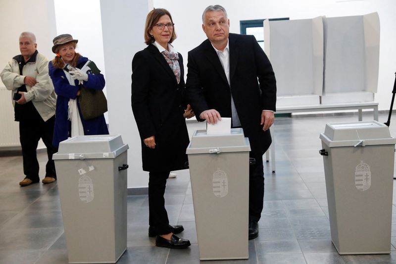 Hungarians vote on Orban's 12-year rule in tight ballot obscured by Ukraine war