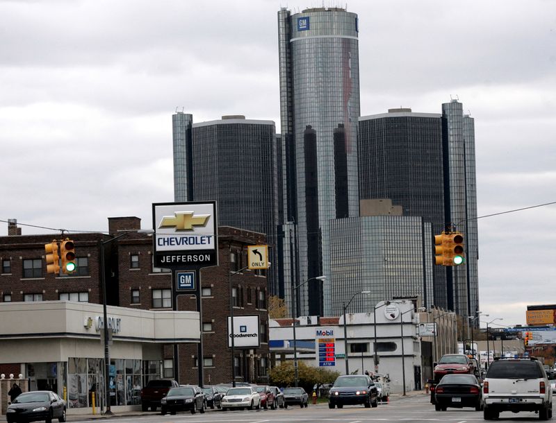 © Reuters. Sede da General Motors em Detroit (EUA)
07/11/2007
REUTERS/Rebecca Cook