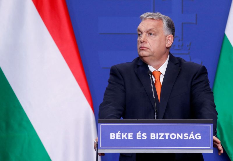 &copy; Reuters. Premiê da Hungria, Viktor Orbán
06/04/2022
REUTERS/Bernadett Szabo