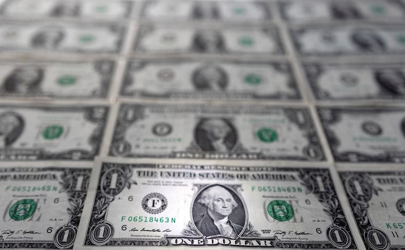 U.S. dollar rises, but off near two-year peak amid hawkish Fed signals