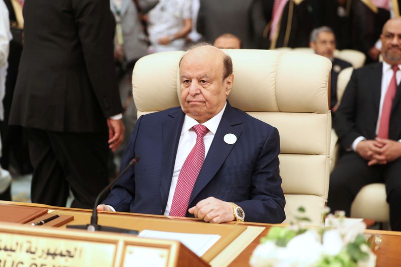 &copy; Reuters. الرئيس اليمني عبد ربه منصور هادي. صورة من أرشيف رويترز.