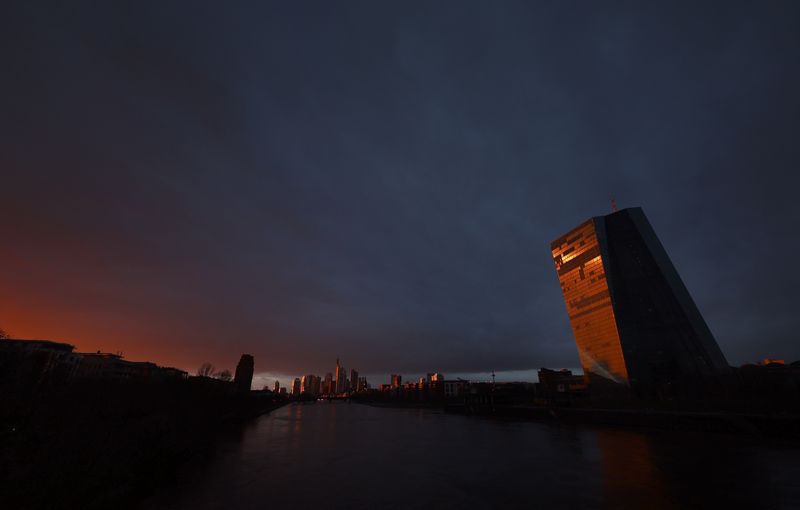 &copy; Reuters. Sede do BCE em Frankfurt
05/01/2022. REUTERS/Kai Pfaffenbach