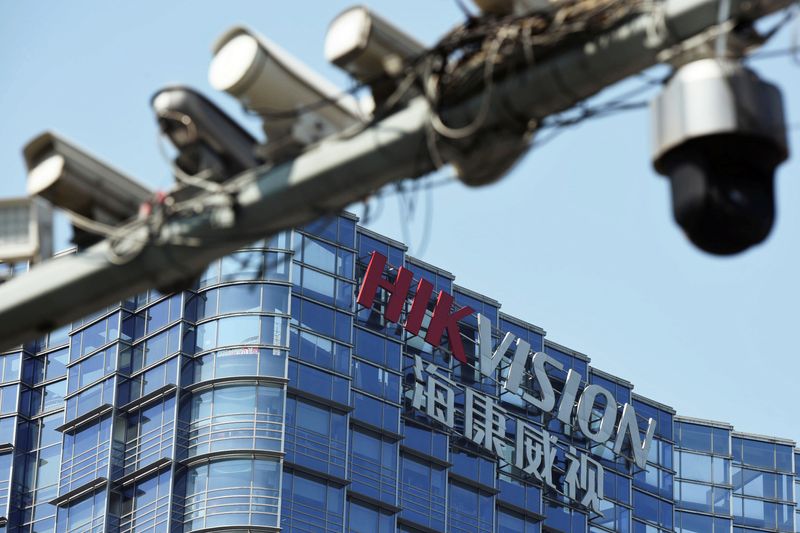 © Reuters. Sede da Hikvision em Hangzhou, na província de Zhejiang, China
22/05/2019
REUTERS/Stringer