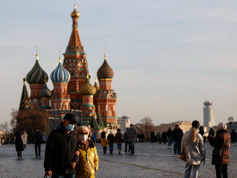 &copy; Reuters. ４月８日、ロシア連邦統計局（ロススタット）が発表した３月の消費者物価指数（ＣＰＩ）は、前月比で７．６１％上昇し、１９９９年１月以来最大の上昇幅を記録した。西側諸国による対