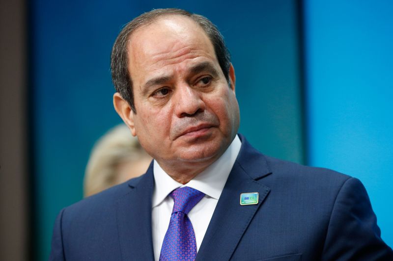 © Reuters. الرئيس المصري عبد الفتاح السيسي - صورة من أرشيف رويترز. 