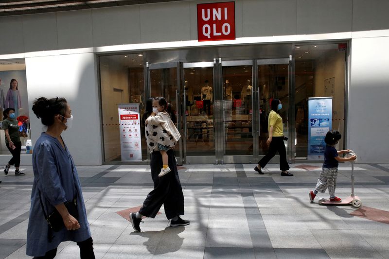 Uniqlo owner's results seen as bellwether for China shutdown impact