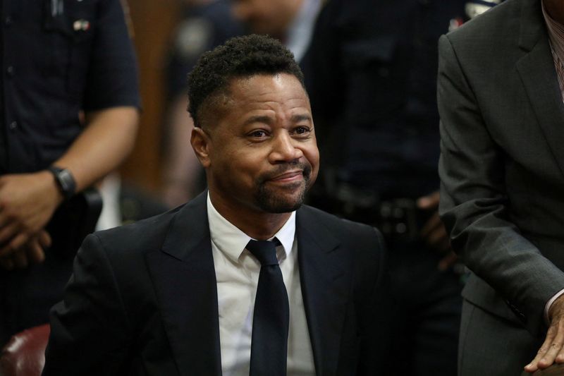 &copy; Reuters. IMAGEN DE ARCHIVO: El actor Cuba Gooding Jr. aparece para su lectura de cargos en la Corte Suprema del Estado de Nueva York en el distrito de Manhattan de Nueva York, EEUU, el 31 de octubre de 2019. Alec Tabak/Pool vía REUTERS