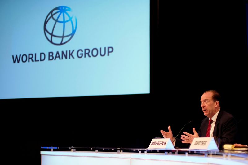 &copy; Reuters. David Malpass, presidente do Banco Mundial, fala durante coletiva de imprensa nas reuniões da primavera norte-americana do Banco Mundial e do Fundo Monetário Internacional em Washington, EUA
11/04/2019
REUTERS/James Lawler Duggan/File Photo