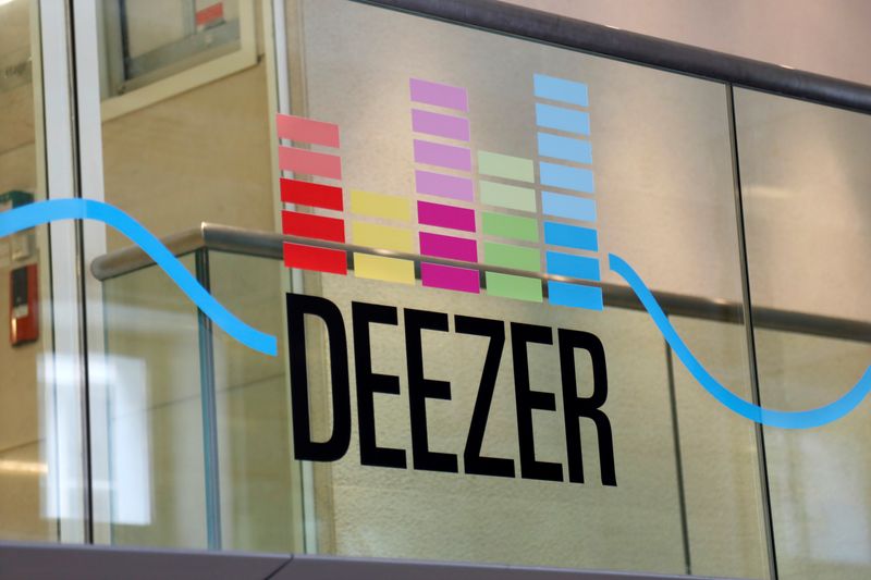 © Reuters. Logotipo da Deezer
REUTERS/Charles Platiau