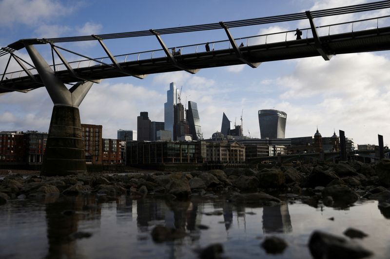 &copy; Reuters. Distrito financeiro de Londres
16/02/2022. REUTERS/Henry Nicholls