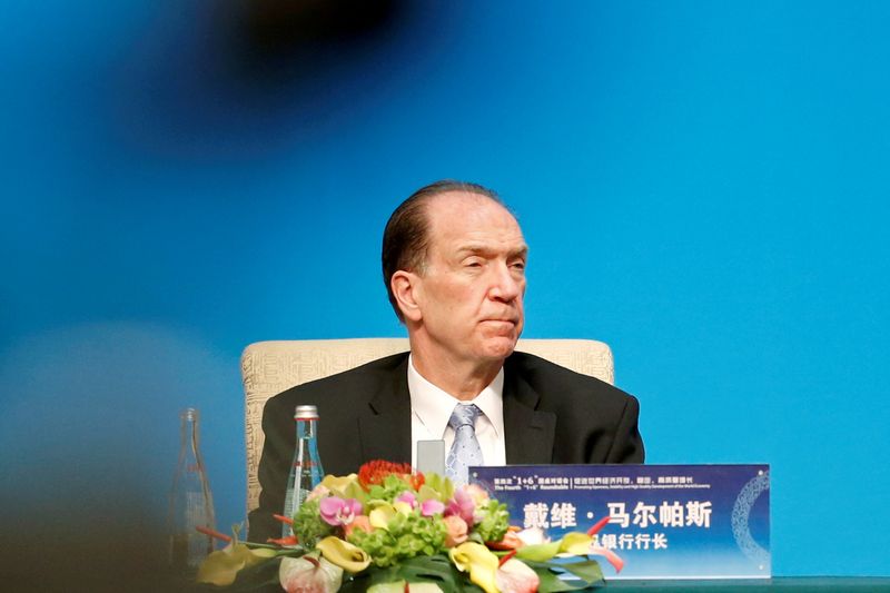 &copy; Reuters. FILE PHOTO: World Bank President David Malpass attends a news conference at the Diaoyutai state guesthouse in Beijing, China November 21, 2019.  REUTERS/Florence Lo