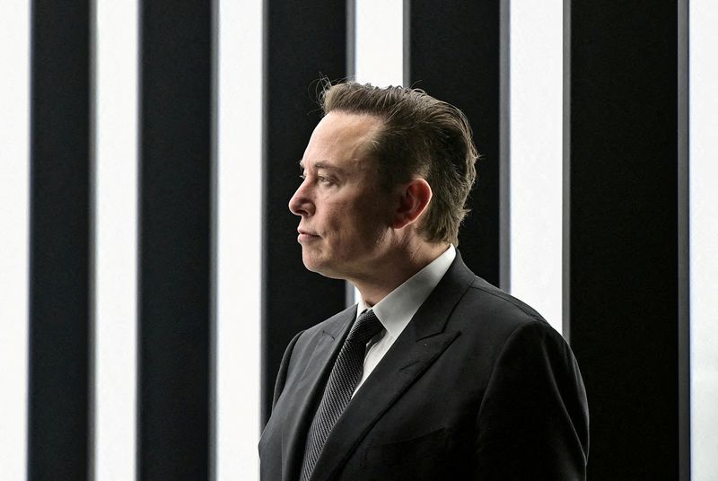© Reuters. Presidente-executivo da Tesla, Elon Musk
22/03/2022
Patrick Pleul/Pool via REUTERS