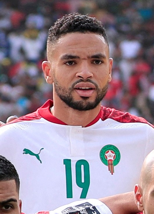 &copy; Reuters. اللاعب المغربي يوسف النصيري في ياوندي يوم 30 يناير كانون الثاني 2022. تصوير: ثائر السوداني - رويترز.