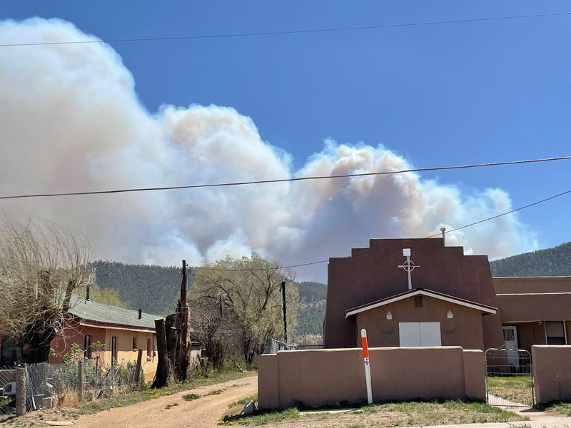 New Mexico 'megafire' could more than double in size - official