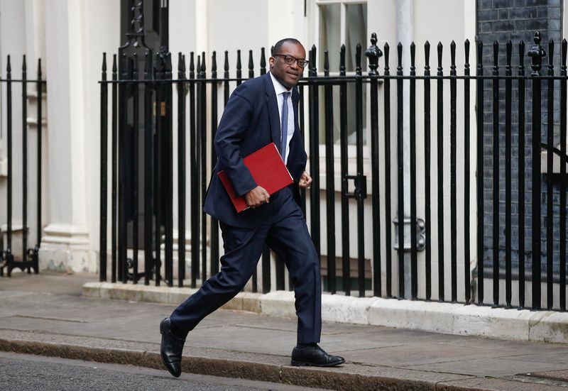 &copy; Reuters. FILE PHOTO: British Business and Energy Secretary Kwasi Kwarteng walks outside Downing Street in London, Britain March 8, 2022. REUTERS/Peter Nicholls