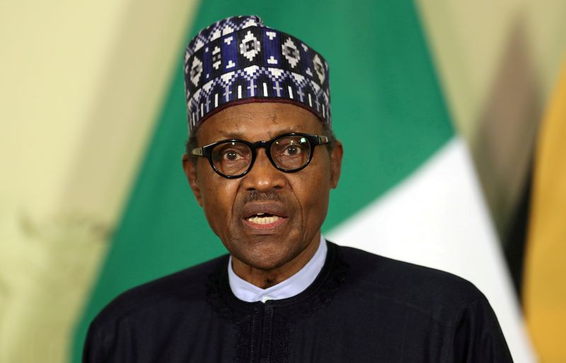&copy; Reuters. الرئيس النيجيري محمد بخاري - صورة من أرشيف رويترز. 