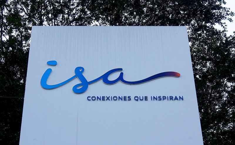 &copy; Reuters. Logo da colombiana Isa, controladora da Isa Cteep, fotografado em Medellín 
27/06/2019
REUTERS/Luis Jaime Acosta