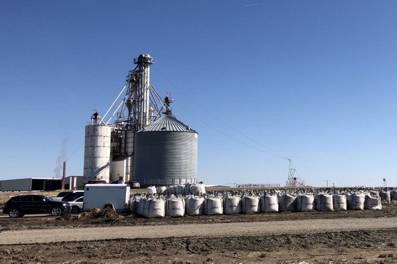 © Reuters. Planta de etanol em Nebraska.  
REUTERS/Humeyra Pamuk