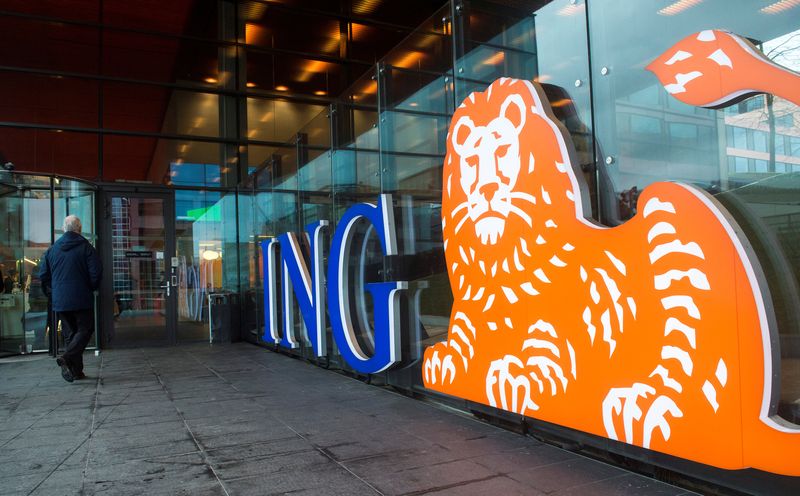 &copy; Reuters. FILE PHOTO: A man walks past the logo of ING Group NV at a branch office in Amsterdam, Netherlands January 9, 2014.  REUTERS/Toussaint Kluiters