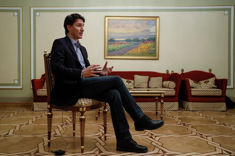 Canada's Trudeau: World determined to make sure Putin loses in Ukraine