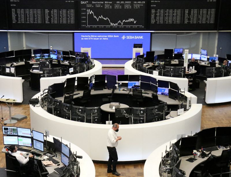 &copy; Reuters. Salão da Bolsa de Valores de Frankfurt
09/05/2022
REUTERS