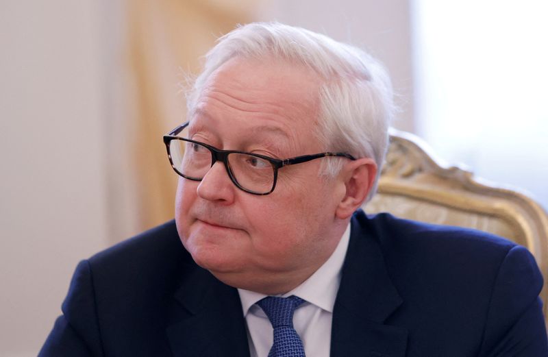 &copy; Reuters. Vice-ministro das Relações Exteriores da Rússia Sergei Ryabkov em Moscou
15/03/2022 REUTERS/Maxim Shemetov/Pool