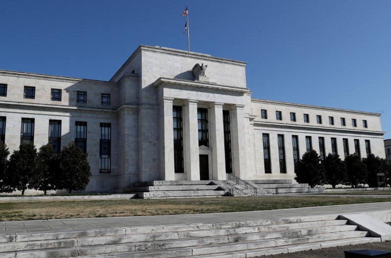© Reuters. Fachada da sede do Federal Reserve em Washington, EUA
19/03/2019
REUTERS/Leah Millis/File Photo