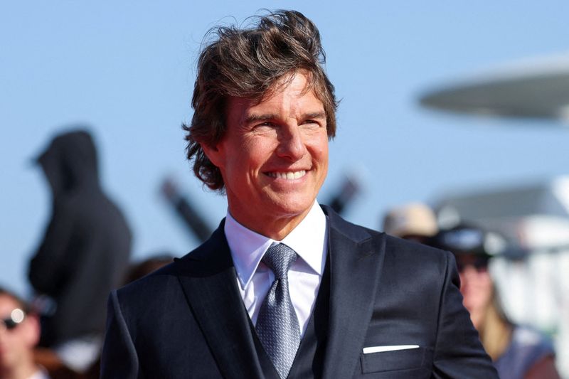 &copy; Reuters. Tom Cruise na pré-estreia mundial de "Top Gun: Maverick" em San Diego
04/05/2022
REUTERS/Mario Anzuoni