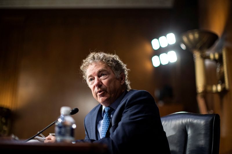 Defiant U.S. Senator Rand Paul stymies effort to pass $40 billion Ukraine aid bill