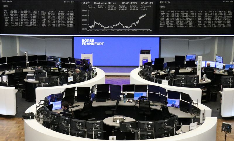 &copy; Reuters. Salão da Bolsa de Valores de Frankfurt
12/05/2022
REUTERS