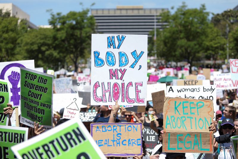 'I'm outraged': voices from abortion rights protests across the U.S