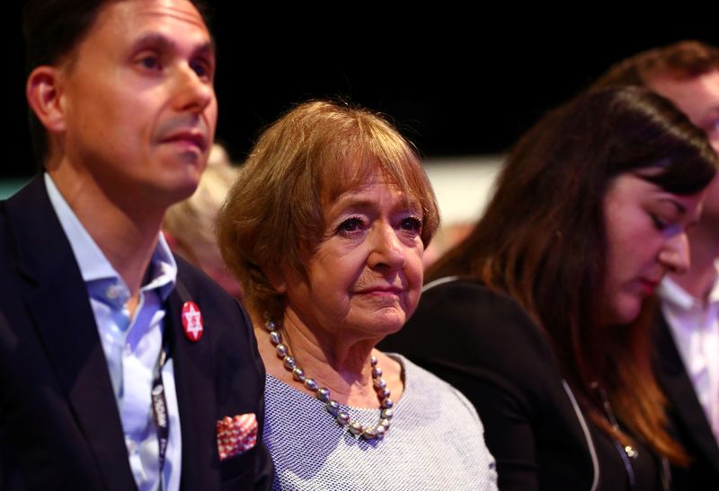 &copy; Reuters. FILE PHOTO: Britain's Labour Party MP Margaret Hodge attends Britain's Labour Party annual conference, in Brighton, Britain, September 26, 2021. REUTERS/Hannah McKay