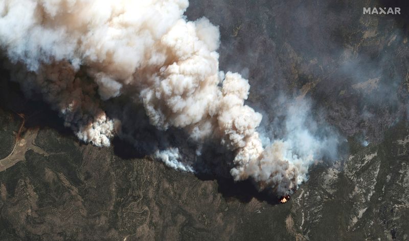 New Mexico wildfire now ranks as largest in state history