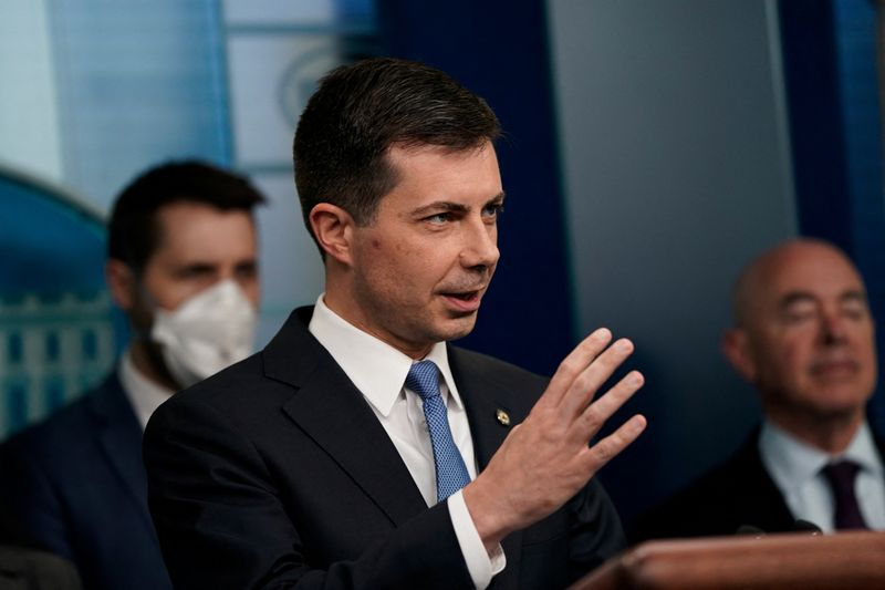U.S. can waive trucking rules for formula deliveries if needed -Buttigieg