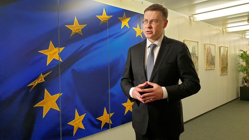 EU won't relax green goals because of Ukraine war - Dombrovskis