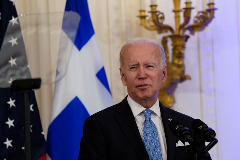 &copy; Reuters. Presidente dos EUA, Joe Biden, na Casa Branca
16/05/2022 REUTERS/Elizabeth Frantz