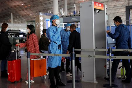 China relaxes some COVID test rules for U.S., other travellers By Reuters