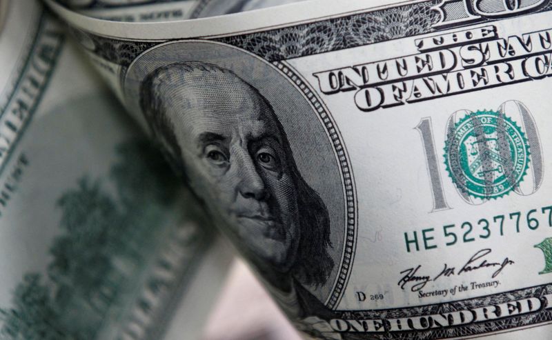 Dollar sets for first weekly loss in seven weeks amid falling US yields