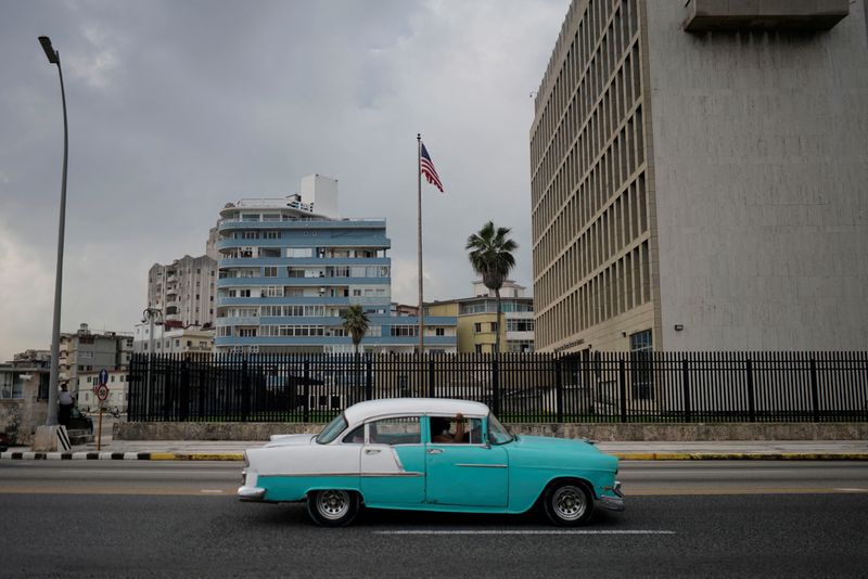 &copy; Reuters. Embaixada dos EUA em Havana
30/10/2020
REUTERS/Alexandre Meneghini