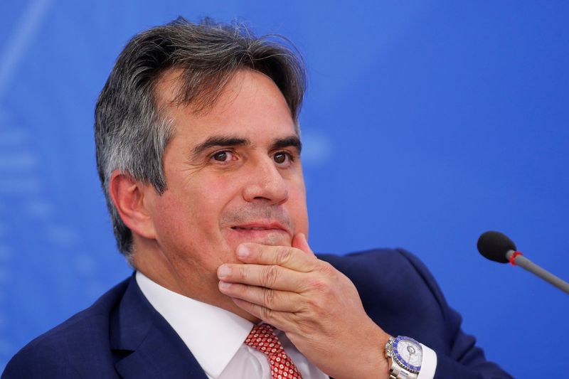 &copy; Reuters. Ministro da Casa Civil, Ciro Nogueira, no Palácio do Planalto
25/01/2022 REUTERS/Adriano Machado