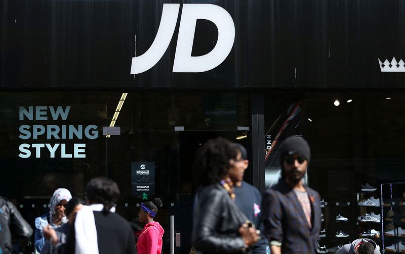 Britain's JD Sports's ousts executive chairman Cowgill