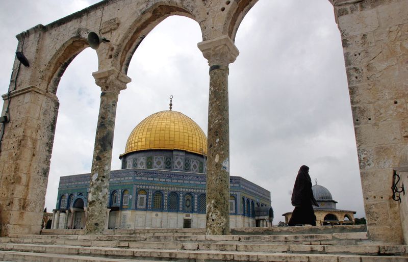&copy; Reuters. جانب من مجمع المسجد الأقصى في القدس - صورة من أرشيف رويترز. 