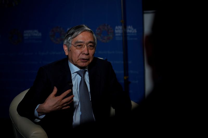 BOJ Kuroda says Japan inflation to stay around 2% for a year
