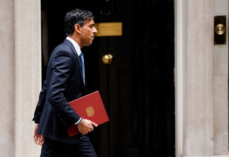 UK's Sunak: Tight labour market adding to inflation pressures By Reuters