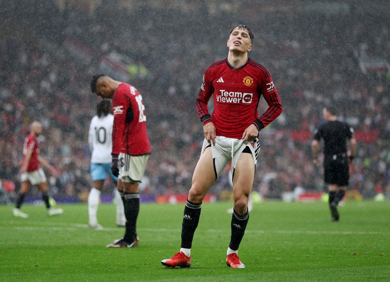 &copy; Reuters. Premier League - Manchester United enfrenta Crystal Palace - Manchester, Reino Unido - 30 de setembro de 2023. REUTERS/Russell Cheyne