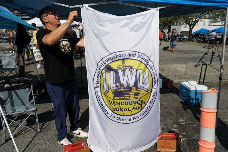 International Longshore and Warehouse US dockworkers union files for bankruptcy