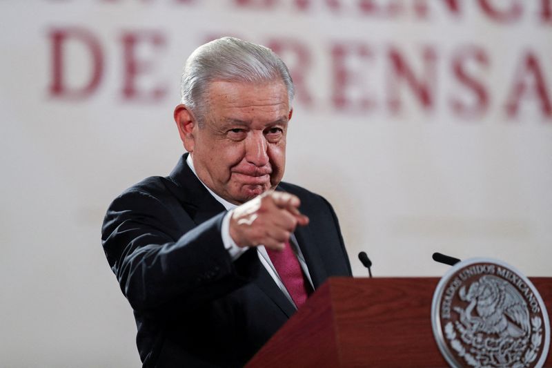 &copy; Reuters. Presidente do México, Andrés Manuel López Obrador
07/09/2023
REUTERS/Raquel Cunha