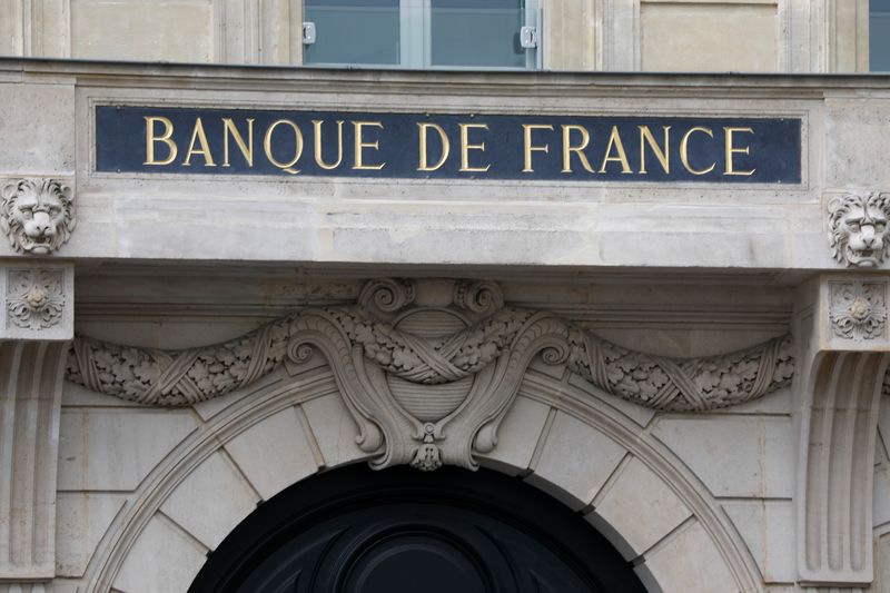 &copy; Reuters. Façade du siège de la Banque de France à Paris. /Photo prise le 12 mars 2018/REUTERS/Charles Platiau